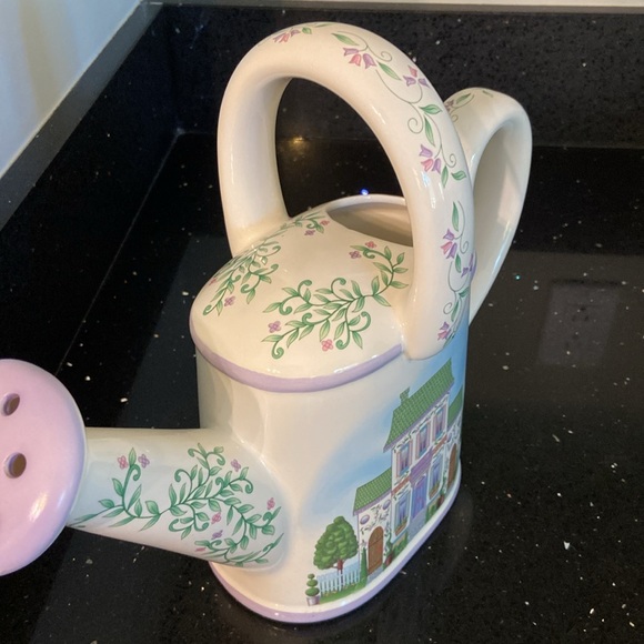 Lenox Village Watering Can Porcelain Vintage c1999 RARE Collectible - Picture 4 of 16
